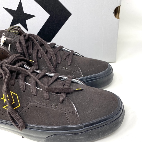 Converse Louie Lopez Pro Shoes Mid Top Suede Brown Women's Size Sneakers A01247C - Picture 3 of 10